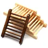Seifenschale Seifenablage Holz Dunkelbraun 11,5 x 8,5 cm Produktbild-Vorschau 2
