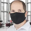 ONVAYA Mund- und Nasenmaske 5er Set aus Baumwolle schwarz Produktbild-Vorschau 4