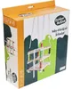 Holz Baby Schaukel Outdoor - 30x30cm - wetterfestes Produktbild-Vorschau 5