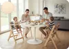 NUKIDO höhenverstellbarer Hochstuhl Babystuhl aus Holz Produktbild-Vorschau 16