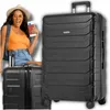 OMNA | Koffer auf Rollen XL - 67x44x27 cm - 63L - Schwarz - Produktbild-Vorschau 3