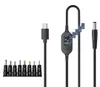 INF Verstelbare digitale spanningskabel USB-C naar DC 1m Productafbeelding-voorbeeld 1
