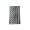 A flat lay of a gray LEGO baseplate with circular indentations. Anteprima dell’immagine prodotto