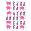 MuchoWow® Mauspad Mousepad Ananas - Elefant - Design 18x27 Produktbild-Vorschau 1
