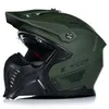 A studio shot of a green and black modular helmet. Anteprima dell’immagine prodotto