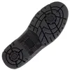 The sole of a black work boot is shown against a white background. Produktbild-Vorschau
