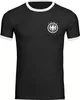 multifanshop Kontrast T-Shirt - Deutschland - Adler Retro, Produktbild-Vorschau 1
