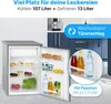 KS 2184 inox Kühlschrank mit Gefrierfach Produktbild-Vorschau 9