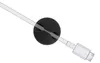 DeLOCK Kabelhalter Mini selbstklebend Set 10 Stück schwarz, Produktbild-Vorschau 3