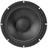 A close-up, front-facing view of a black speaker driver. Produktbild-Vorschau
