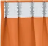 Verdunkelungs-Vorhänge mit Ringen 2 pcs Helles Orange Produktbild-Vorschau 5