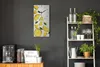 Wohnzimmer Leinwand Uhr Geräuschlos Küche 30x60 Farbige, Produktbild-Vorschau 2