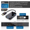 CSL DisplayPort plug to HDMI, DVI, VGA video adapter, 15 Anteprima dell’immagine prodotto 2
