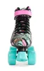 SFR Vision Canvas Rollschuhe mit Blumenmuster Produktbild-Vorschau 2