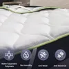 The White Stone Kühlender Topper mit Elastikbändern 130x200 Produktbild-Vorschau 6
