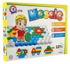 Chapeau mosaïque 2,5cm plastique lisse 127pcs en boîte Voir les images du produit 3