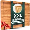 Massives Bambus Schneidebrett mit Saftrille, Produktbild-Vorschau 8