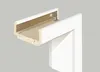 Pertura Komplettzarge CPL Masera Weiß 198,5x73,5x14 cm Produktbild-Vorschau 1