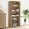 vidaXL Kleiderschrank Artisan-Eiche 80x50x200 cm Produktbild-Vorschau 2