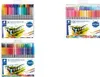 Three boxes of STAEDTLER double-ended fiber tip pens. Náhled obrázku produktu
