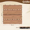 Piastrelle per terrazza Izrielar WPC 6 m², 30 x 30 cm 66 Anteprima dell’immagine prodotto 2