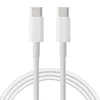 A white USB-C to USB-C cable is shown against a white background. Produktbild-Vorschau