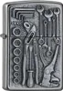 A Zippo lighter with a toolbox design. Anteprima dell’immagine prodotto