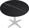 COMPACT | Gastro HPL Tischplatte | Ø 60 cm | Schwarz-Marmor Produktbild-Vorschau 11