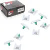 10x Clips Zierleistenklammer mit Tülle für VW GOLF 3 III Produktbild-Vorschau 1