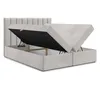 AX LIVING Boxspringbett Bursa 140x200 Beige ohne Topper Produktbild-Vorschau 3