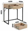 Konsolentisch Loft-Stil ELANO 2 Schubladen 80 cm Sonoma Produktbild-Vorschau 3