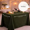 MEBLE ODNOWA, Tischdecke, Matter Samt-Tischdecke, Produktbild-Vorschau 3