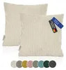 Housses de coussin, lot de 2, en tissu CORD (40 x 40 cm), Voir les images du produit 1