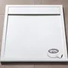 doporro Duschtasse Duschwanne 90x100x3cm aus Mineralguss in Produktbild-Vorschau 1