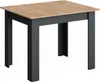tavolo da pranzo allungabile Vicco Repose Antracite/Rovere Anteprima dell’immagine prodotto 1