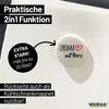 Huuraa Magnet Uroma mit Herz 59mm Kühlschrankmagnet rund Produktbild-Vorschau 3