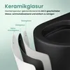 Mai & Mai Hänge WC schwarz matt mit Softclose Sitz  | Wand Produktbild-Vorschau 2