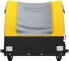Fahrradanhänger Schwarz und Gelb 45 kg Eisen Produktbild-Vorschau 6