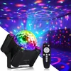 LED DJ Partylicht 9W, violett, 180° drehbar, Produktbild-Vorschau 2