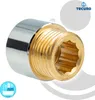 tecuro Hahnverlängerung 1/2 Zoll (DN 15) x 10 mm - Messing Produktbild-Vorschau 3