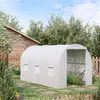 Szklarnia Outsunny 350x200x200cm, tunel foliowy na pomidory Podgląd zdjęcia produktu 2