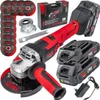 RED TECHNIC RTSZK0140 AKU Winkelschleifer 125 mm + 2 Produktbild-Vorschau 1