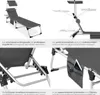 Collage of images showing different features of a lounge chair. Náhled obrázku produktu