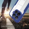 A person running in the background with a phone case in the foreground. Produktbild-Vorschau