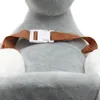 Close-up of a stuffed animal's back with a harness. Náhled obrázku produktu