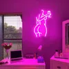 Lady Back Neon Schild Rosa Frau Neon Lichter Sexy mädels Produktbild-Vorschau 5