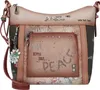 Anekke bolso bandolera bolso de hombro Peace & Love Flowers Vista previa de la imagen del producto 10