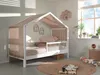 VIPACK - Hausbett mit Textilhimmel, LF 90 x 200 cm inkl. Produktbild-Vorschau 1