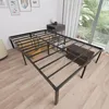 JOIEYOU 90x200cm Eisen Bettrahmen Höhe 37,5cm Einzelbett Produktbild-Vorschau 3