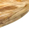 vidaXL Jídelní stůl Ø150x76 cm z masivního surového Náhled obrázku produktu 5